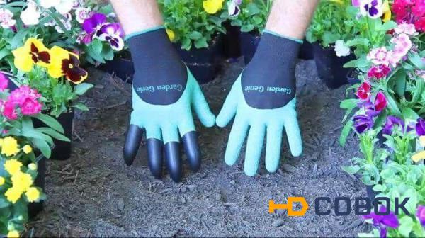 Фото Garden Genie Gloves перчатка для работы в саду + Шланг X-Hose