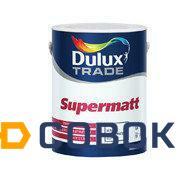 Фото Dulux Trade Supermatt глубокоматовая краска для стен и потолков (10л)