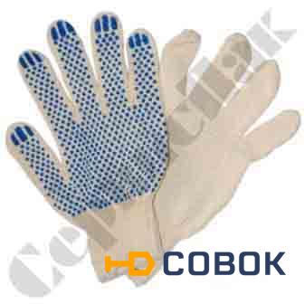Фото Продаем рабочие перчатки х/б с ПВХ "Worker" в городе Тула по оптовым ценам. Возможна доставка по Тульской области