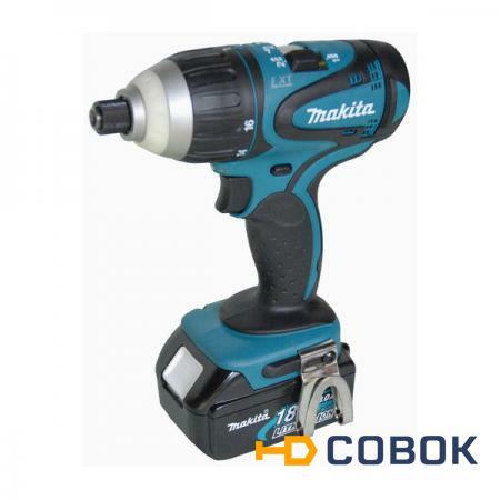 Фото Ударный аккумуляторный гайковерт MAKITA BTP140RFE