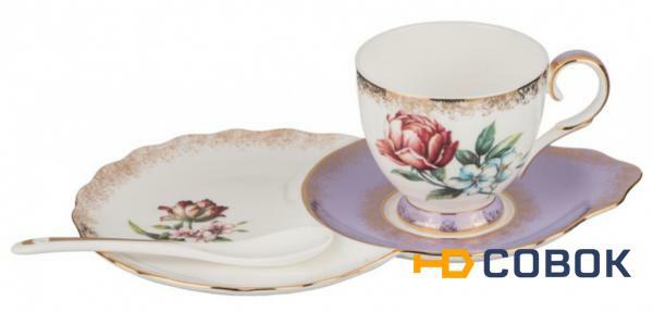 Фото Чайный набор "амелия" на 1 персону 2 пр. 250 мл. Porcelain Manufacturing (22-1089)