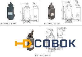 Фото Выключатель путевой ВП-19М-21Б431-67У2.16(ролик)