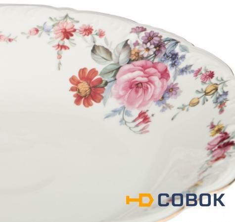 Фото Фруктовница "аманда" диаметр=31 см.высота=13 см. Porcelain Manufacturing (22-1063)