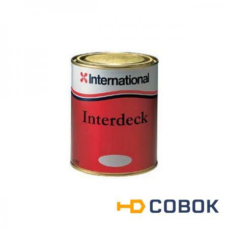Фото International Краска палубная матовая белая International Interdeck 750 мл