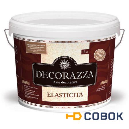 Фото Decorazza Elasticita 4 кг Декоративная штукатурка с эффектом переплетенных нитей