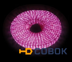 Фото Дюралайт светодиодный розовый/ LED-F3W