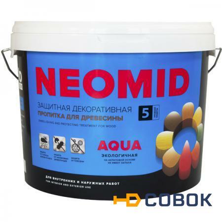 Фото Краска для дерева Неомид BIO COLOR AQUA Клен - 9 литров