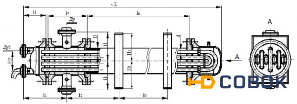 Фото Теплообменник ТТМ5 57/108-4,0/1,6