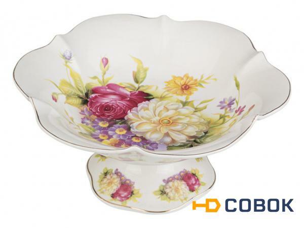 Фото Конфетница диаметр=20 см.высота=10 см. Porcelain Manufacturing (753-033)