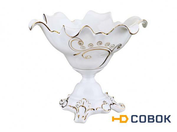 Фото Конфетница высота=21 см.диаметр=25 см. Porcelain Manufacturing (449-340)