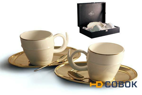 Фото Чайный набор на 2 персоны Ричоло (золото) - GA6005300AL Гамма