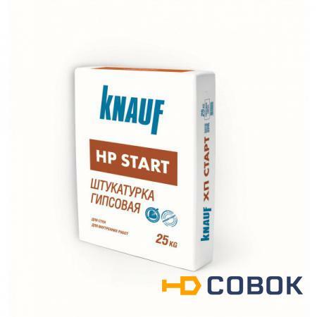 Фото Кнауф Штукатурка гипсовая HP-Start (25кг)