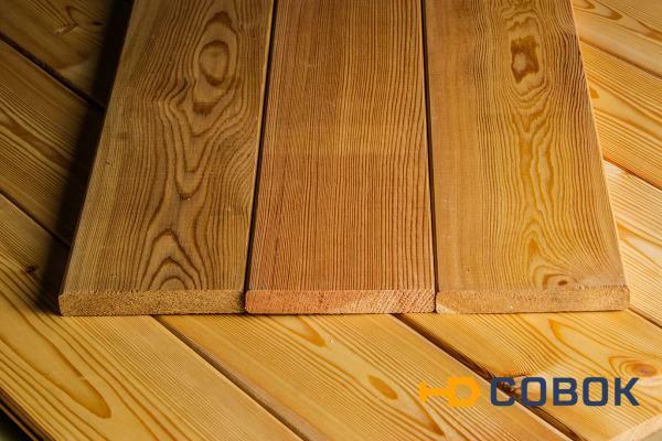 Фото Планкен (прямой) (лиственница) влажность 10-12% Сорт Экстра