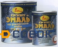 Фото ГРУНТ — ЭМАЛЬ ПО РЖАВЧИНЕ (Новбытхим) 3 В 1