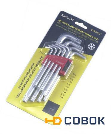 Фото Набор ключей TORX STRONG СТП-923 X