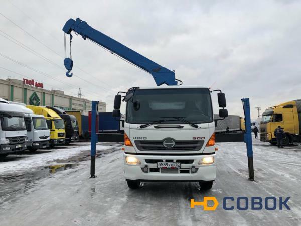 Фото Hino 500 10 тонн манипулятор Soosan 5 тонн