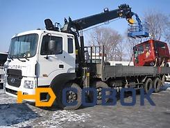 Фото Hyundai HD320 с КМУ 270 HIAB