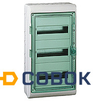 Фото Schneider Electric 13435 ЩИТ НАВЕСН 36М KAEDRA IP65 3Х12М С КЛЕММ