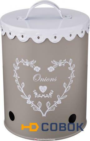 Фото Емкость для пищевых продуктов лук диаметр 13,5 см