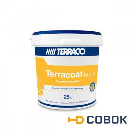 Фото Декор.покрытие/Террако - Терракоат Микро (25 кг) Коллер ТК-303 рельефное штукатурное покрытие для наружных работ код 81000002081