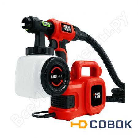 Фото Напольный краскопульт Black+Decker HVLP400