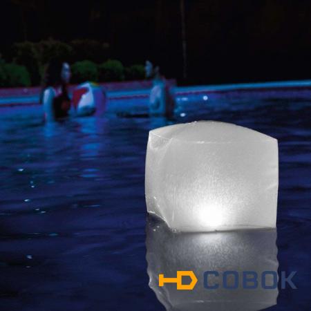 Фото Светильник плавающий для бассейна Intex 28694 Floating LED Cube