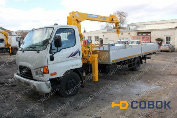 Фото Hyundai HD 78 с КМУ Soosan 334_1