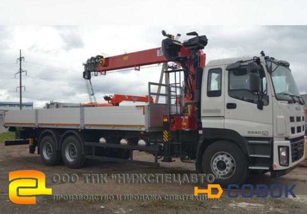 Фото Манипулятор Isuzu Giga с КМУ Fassi MVF S1556 (новинка! )