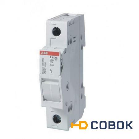 Фото Рубильник (выключатель нагрузки) с предохранителем E91/20s; 2CSM202423R1801