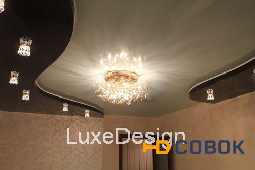 Фото Многоуровневые натяжные потолки LuxeDesign