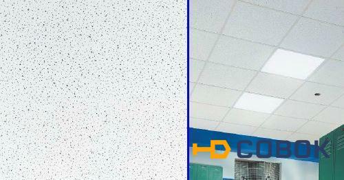 Фото Подвесной потолок ARMSTRONG CERAMAGUARD FINE FISSURED 600 x 600 x15 мм (12)