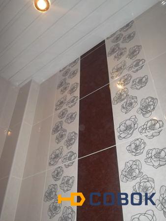 Фото Комплект реечного потолка для ванной комнаты 100Р 140(белый матовый)