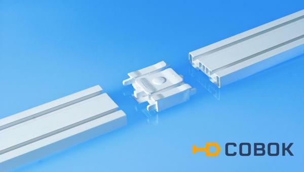 Фото Карнизы потолочные PRORAB Переходник 2-х полосн.