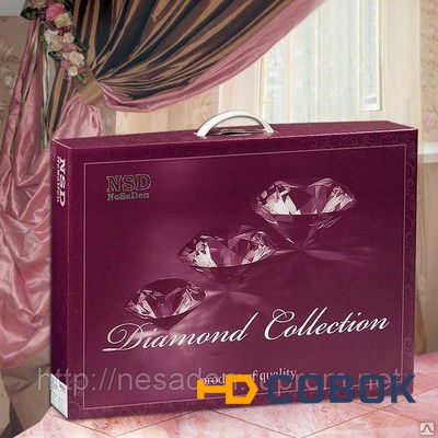 Фото Комплекты постельного белья (КПБ) «Diamond collection» сатин