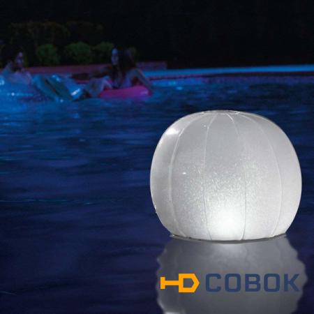 Фото Светильник плавающий для бассейна Intex 28693 Floating LED Ball