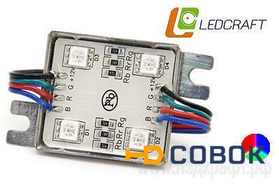 Фото Светодиодный модуль LC-5050-12RGB-4 Ledcraft