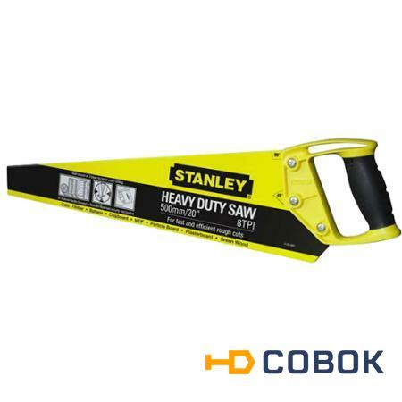 Фото Ножовка по дереву 500х 8 мм OPP с закаленными зубьями Stanley 1-20-087