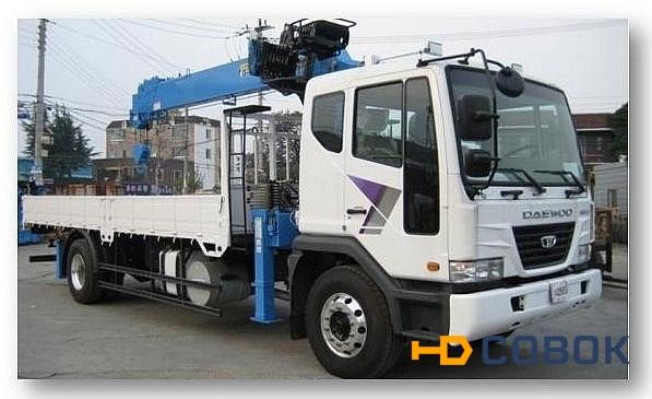 Фото Продается КМУ Dong Yang SS3506 (15 тонн) на базе грузовика Daewoo NOVUS (25 тонн