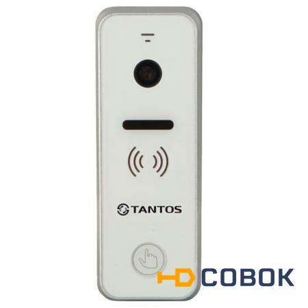 Фото Вызывная панель видеодомофона Tantos iPanel 2 (White) с цветным модулем видеокамеры высокого разрешения.