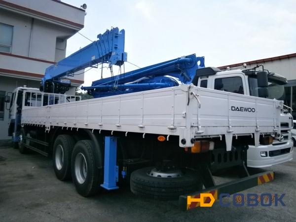 Фото Продается крановая установка Dong Yang SS 2725 LB (10 т) на базе грузовика Daewoo Novus 2012 год
