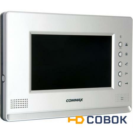 Фото Commax CDV-71AM белый XL - цветной монитор видеодомофона без трубки (hands-free)