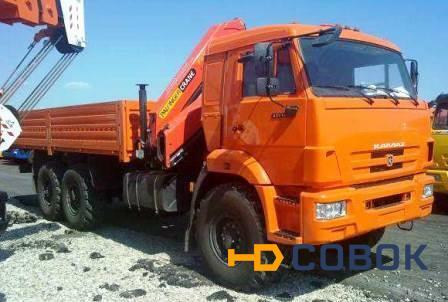 Фото КАМАЗ-43118 с манипулятором Palfinger PK-23500A