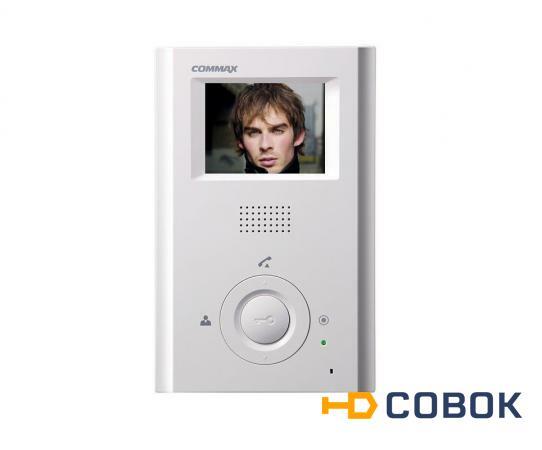 Фото Commax CDV-35H/XL белый цветной видеодомофон hands-free на 4 камеры