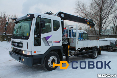 Фото DAEWOO NOVUS 8x4 c КМУ HIAB 320T (Швеция)