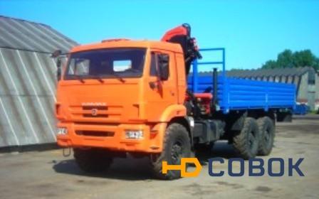 Фото КАМАЗ-43118 с манипулятором Fassi F175A.22