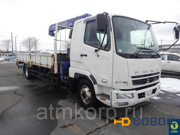 Фото Манипулятор бортовой MITSUBISHI FUSO гв 2011 с КМУ Tadano борт 2,05 тн стрела 2,5 тн 8 м пробег 159 т.км