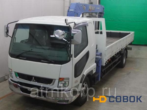 Фото Манипулятор бортовой MITSUBISHI FUSO гв 2008 с КМУ Tadano груз 7.1 тн стрела 3,6 тн 10 м пробег 28 т.км