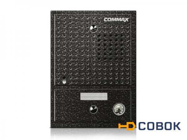 Фото Commax DRC-4CGN2 черный - цветная панель вызова выполнена в антивандальном корпусе