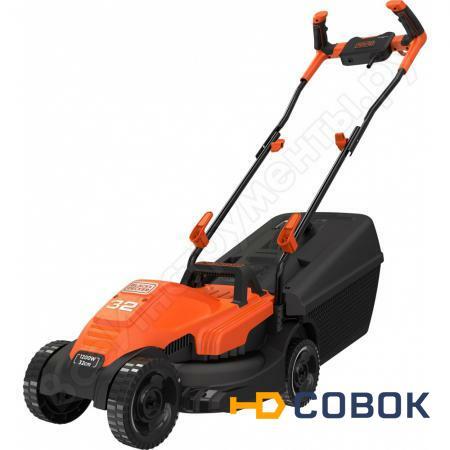 Фото Колесная электрическая газонокосилка Black+Decker BEMW451BH