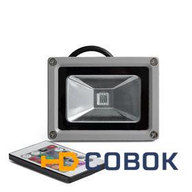 Фото Прожектор светодиодный RGB 10 Ватт COB